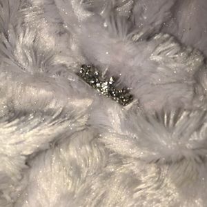 Princess crown ring silver